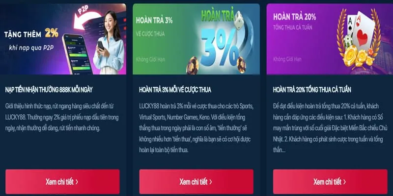 Khuyến mãi nạp lại hàng tuần cho đá gà